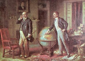 President Theodore Roosevelt of the United States of America and the German Kaiser Wilhelm II, in the dispute over the German Blockade of Venezuela